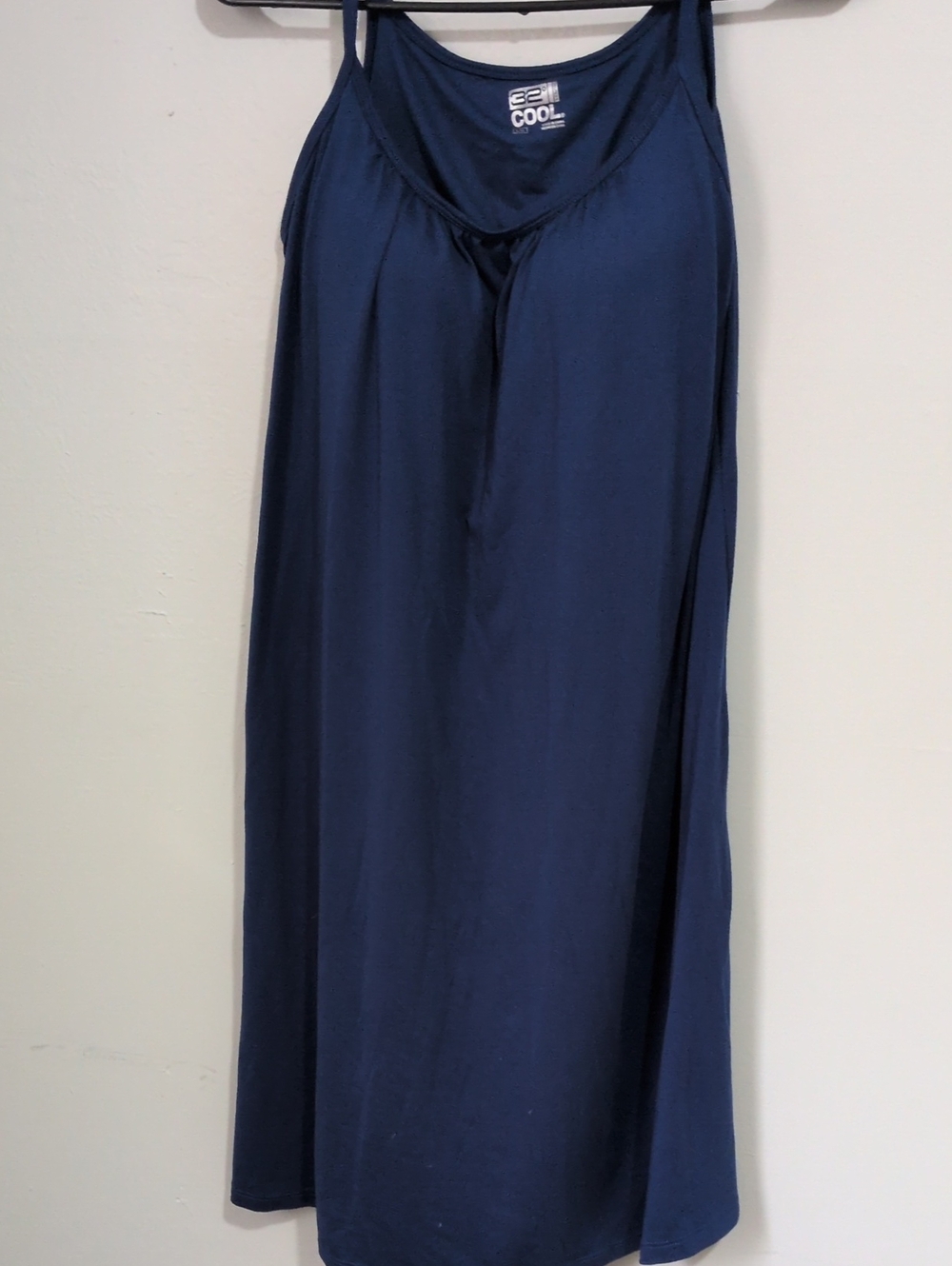 COOL Navy Maxi Skirt - Women's Lightweight A-Line